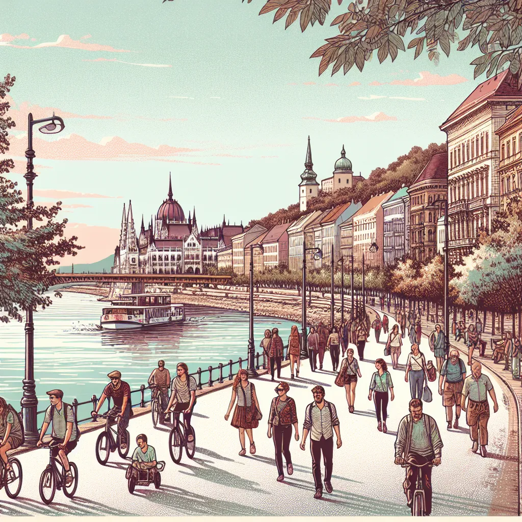 Budapest Riverside to Be Pedestrian Only from March