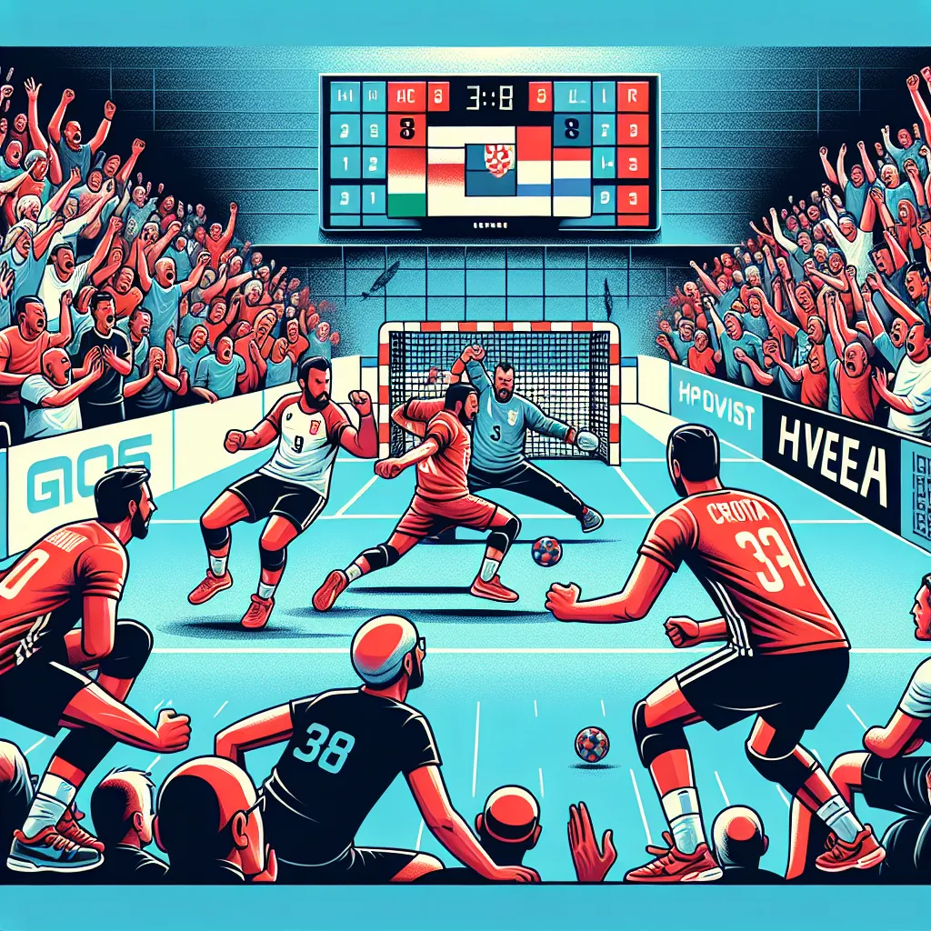 Hungary Narrowly Defeated by Croatia in Handball Quarterfinal